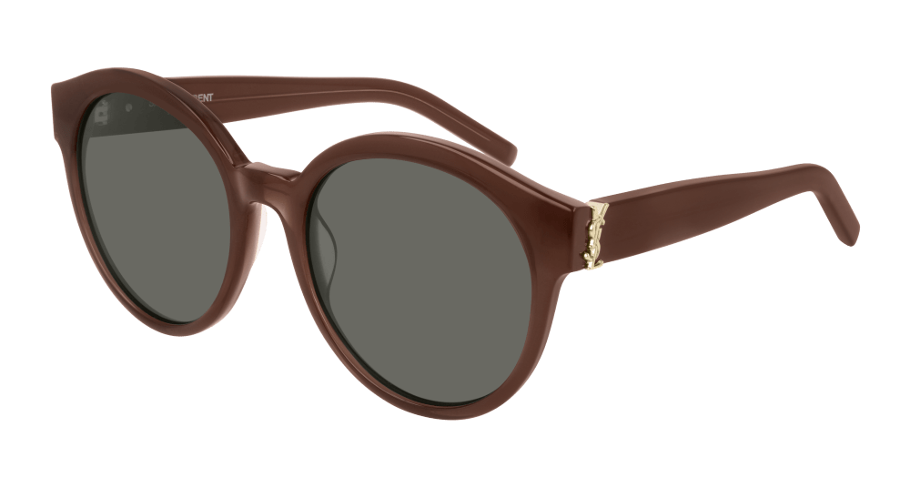 Saint Laurent Sunglass Woman Brown Grey SL M31-009