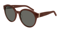 Saint Laurent Sunglass Woman Brown Grey SL M31-009