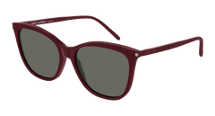 Saint Laurent Sunglass Woman Burgundy Grey SL 305-004