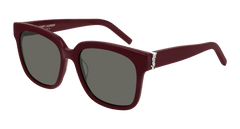 Saint Laurent Sunglass Woman Burgundy Grey SL M40-006