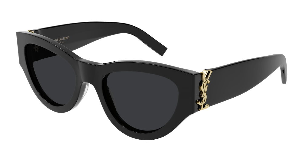 Saint Laurent Sunglass Woman Black Grey SL M94-001
