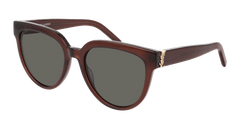Saint Laurent Sunglass Woman Brown Grey SL M28 008 Sedgars SA