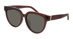 Saint Laurent Sunglass Woman Brown Grey SL M28/F-008