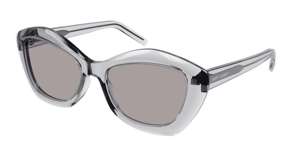 Saint Laurent Sunglass Woman Grey Violet SL 68-011