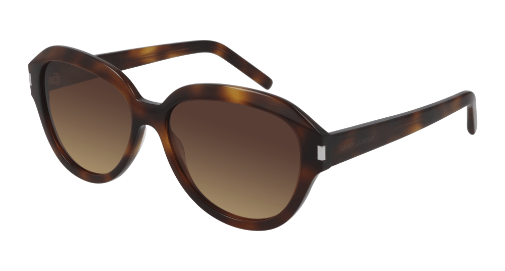 Saint Laurent Sunglass Woman Havana Brown SL 400-003