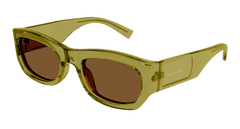 Saint Laurent Sunglasses Woman Green Brown Sl 713-004