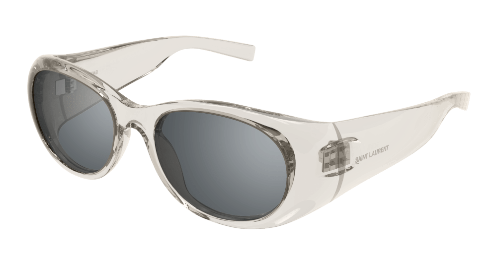 Saint Laurent Sunglasses Woman Beige Silver Sl 736-004