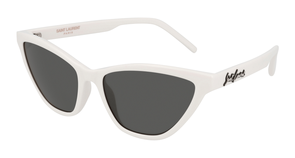 Saint Laurent Sunglass Woman Ivory Grey SL 333-005