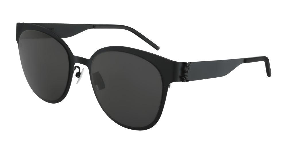 Saint Laurent Sunglasses Woman Black Grey Sl M42-003