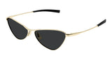 Saint Laurent Sunglasses Womens in Gold Black SL 830-002