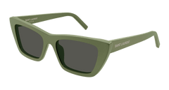 Saint Laurent Sunglasses Woman Green Grey Sl 276 Mica-057