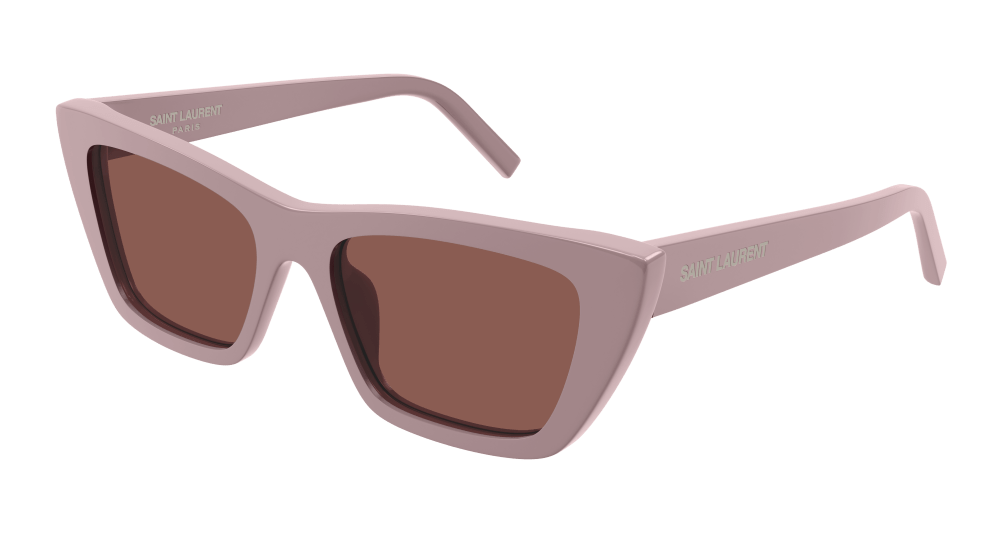 Saint Laurent Sunglasses Woman Pink Brown Sl 276 Mica-058