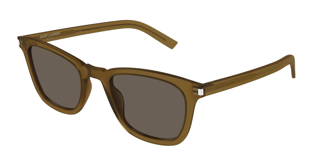 Saint Laurent Sunglass Woman Brown SL 716 SLIM-005