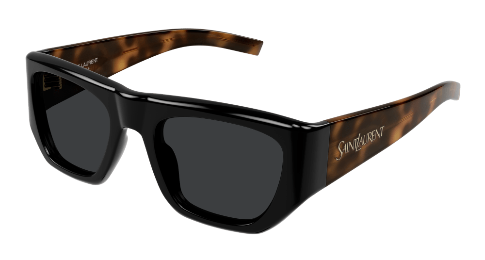 Saint Laurent Sunglass Woman Black Havana Black Sl 740-004