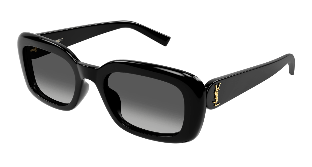 Saint Laurent Sunglasses Woman Black Grey Sl M130-002