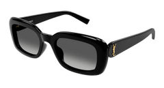 Saint Laurent Sunglasses Woman Black Grey Sl M130-002