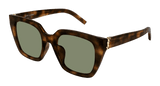Saint Laurent sunglasses Woman havana Green SL M143-003