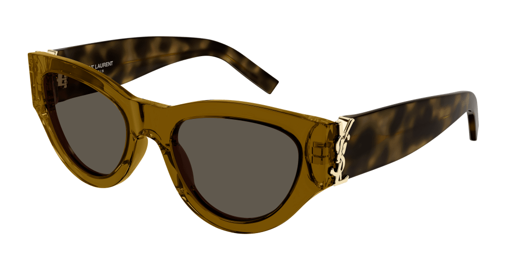 Saint Laurent Sunglasses Woman Brown Havana Sl M94-011