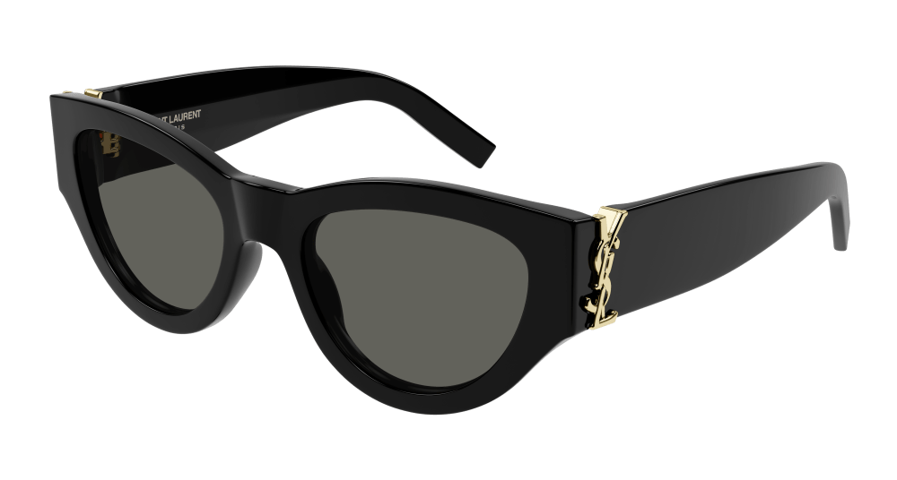 Saint Laurent Sunglass Woman Black Grey Sl M94/F-001