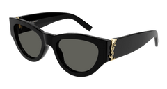 Saint Laurent Sunglass Woman Black Grey Sl M94/F-001