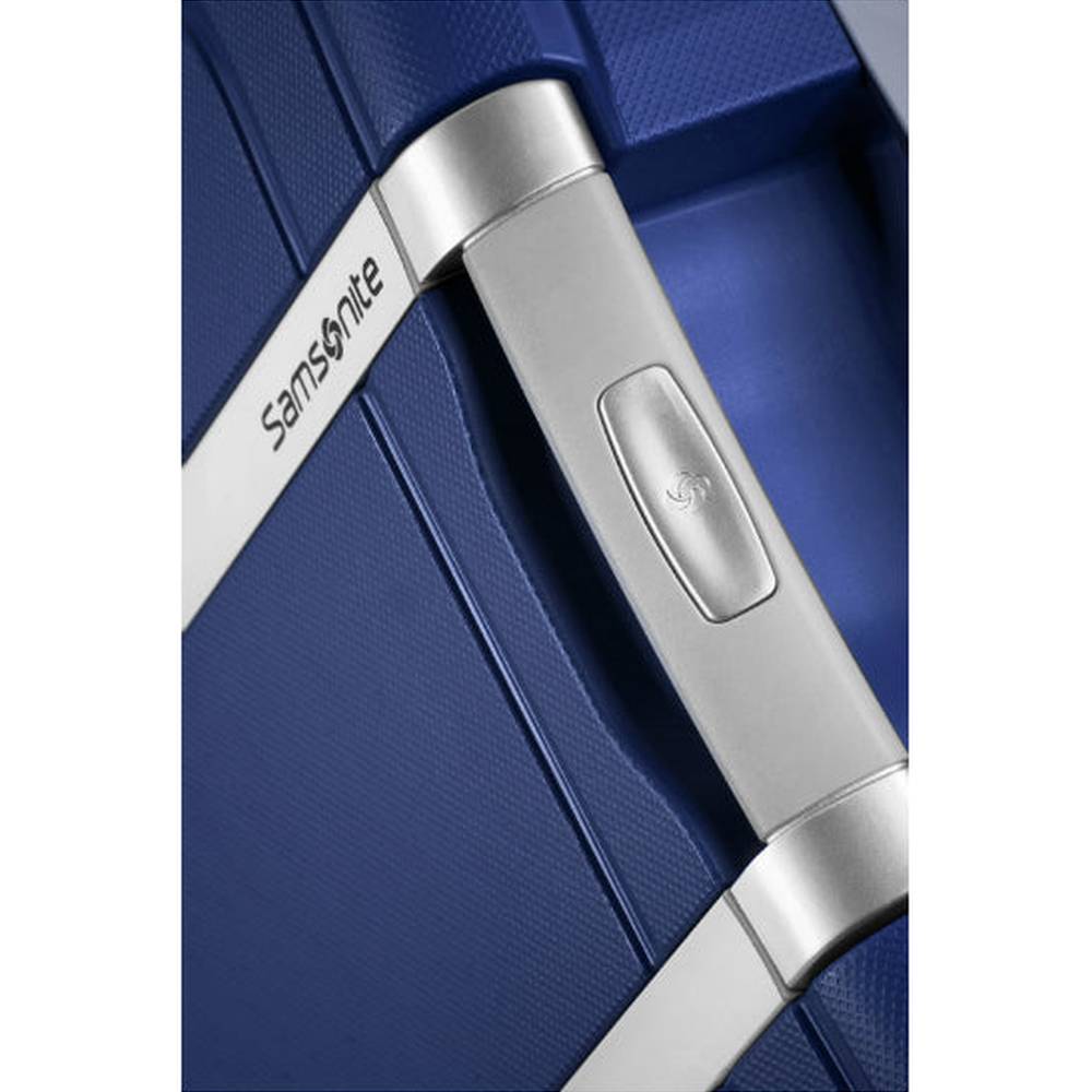Samsonite Scure Spinner Trolley Bag In Dark Blue