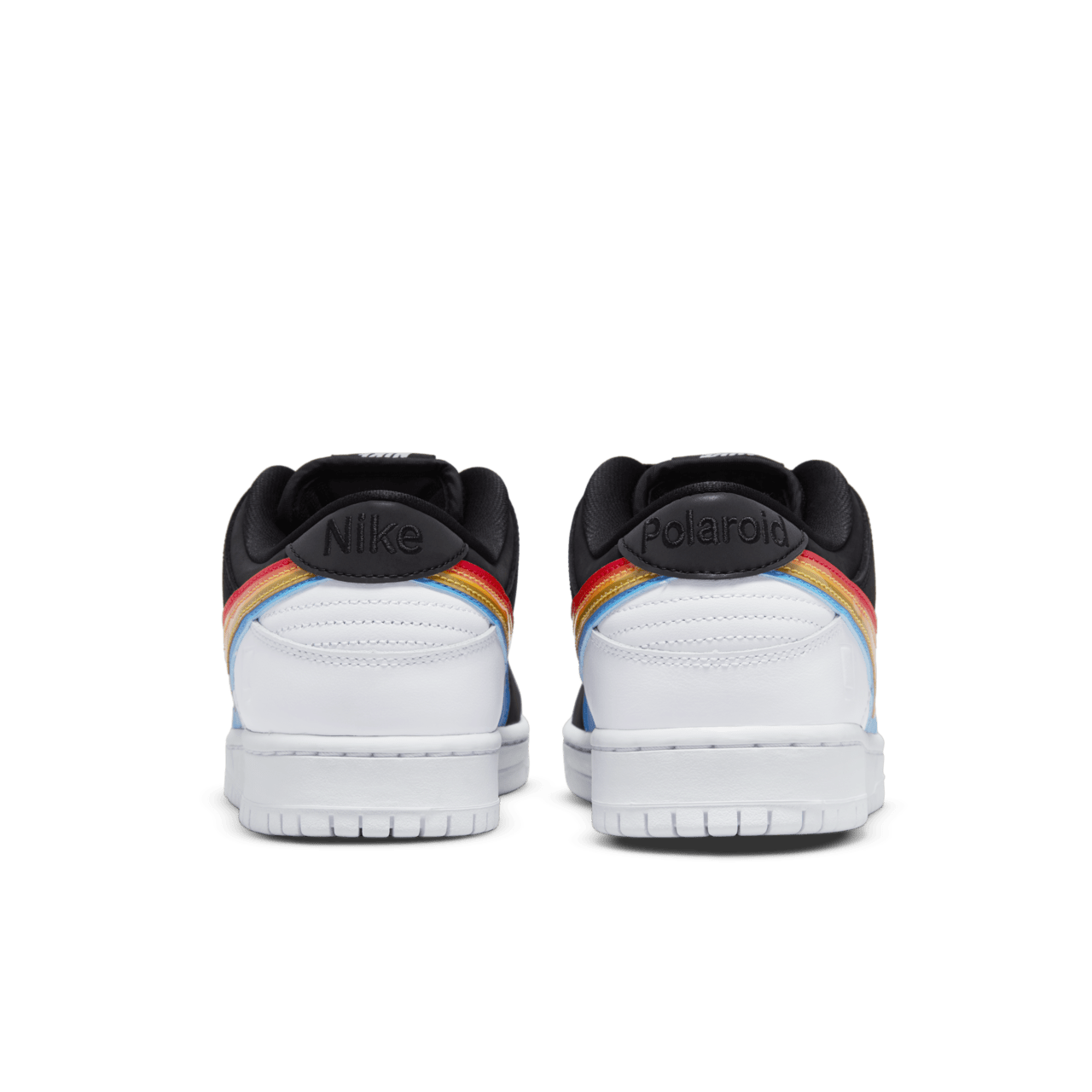 Nikes Unisex Adults Dunk Low Polaroid Sneakers In Black/White