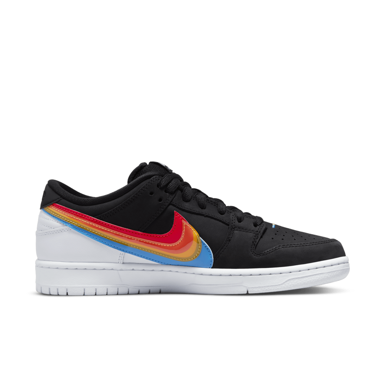 Nikes Unisex Adults Dunk Low Polaroid Sneakers In Black/White
