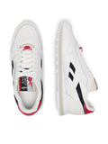 Reebok Unisex Classic Leather Shoes In White & Black