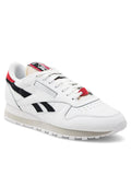 Reebok Unisex Classic Leather Shoes In White & Black