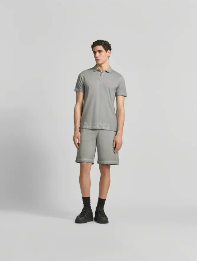 Diesel Mens T-Rejust Nc V3 Polo Shirt 97D In Grey