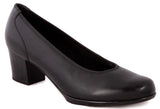 Hush Puppies Hpl01078 Shimmer Cow Analine Leather  Black