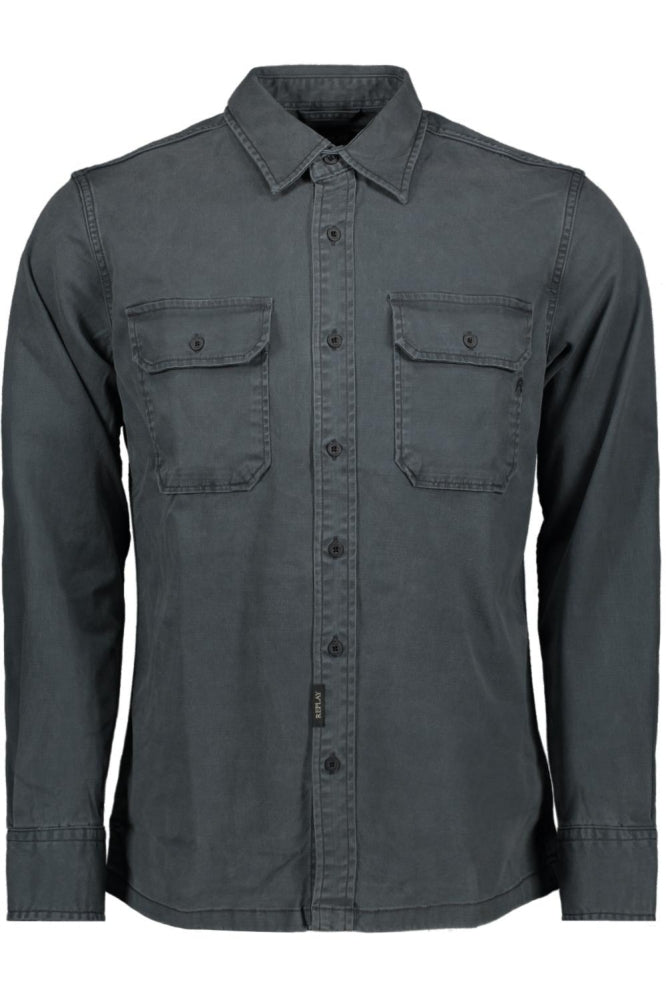 Replay M4128 85003 S Shirt  094 Blue