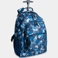 Squiggle Tween Trolley Bag Blue