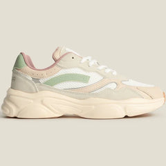 G-Star Womens Belle CTR Sneakers In White and Sand
