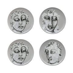 Carrol Boyes Side Plate Set Of 4 Succulent Faces