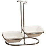 Double Spoon Stand In Silver