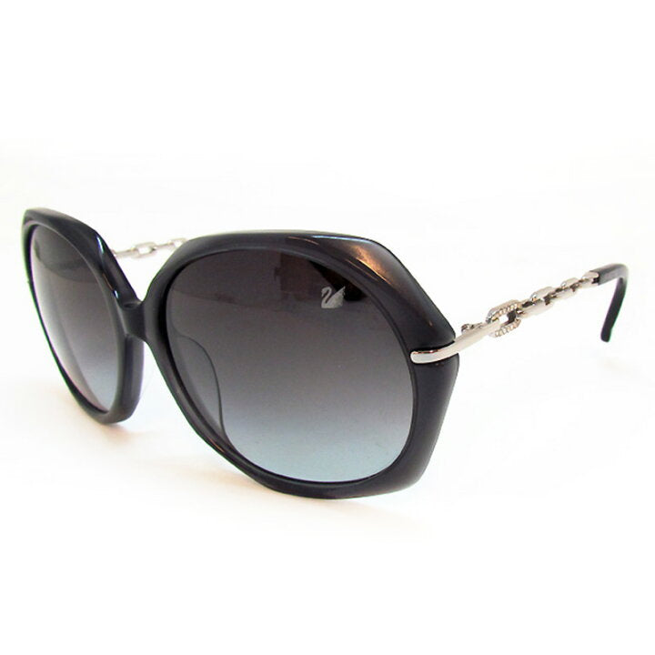 Swarovski Cosmopolitan Plastic Sunglasses For Women In Black