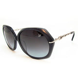 Swarovski Cosmopolitan Plastic Sunglasses For Women In Black
