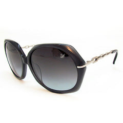 Swarovski Cosmopolitan Plastic Sunglasses For Women In Black