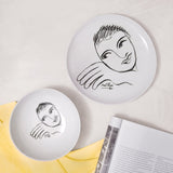 Carrol Boyes Let's Face It Dinner Plate In White