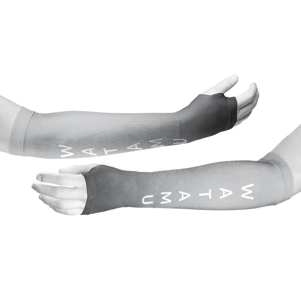 Watamu Unisex Adults Marbel Tide Sleeves In Faded Grey