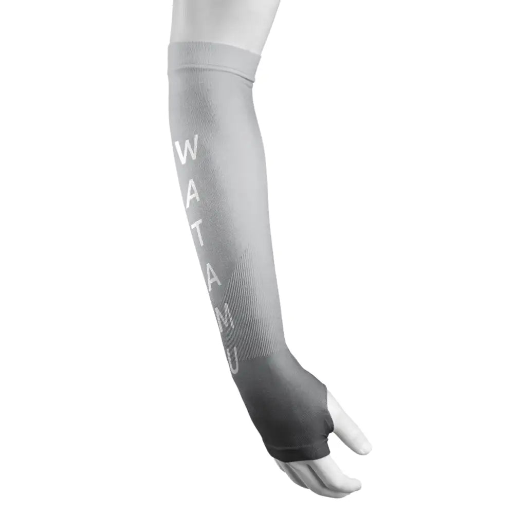 Watamu Unisex Adults Marbel Tide Sleeves In Faded Grey