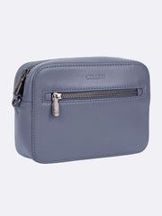 Cellini Diva Tuscany Camera Bag Grey Blue