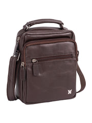 Papillon Crossbody Organiser Sling Brown