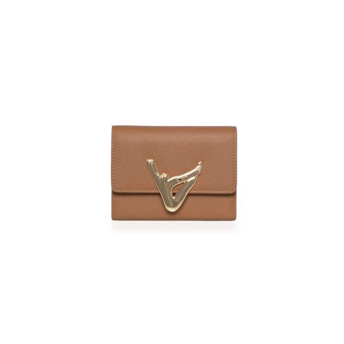 Small Purse Toe Touch-Brown