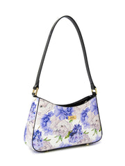 Miss Serenade Lilac Peony Shoulder Bag