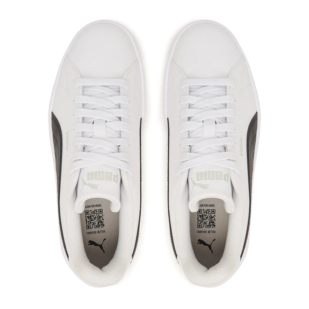 Puma Womens Karmen Classic Sneakers In White/Black/Gray