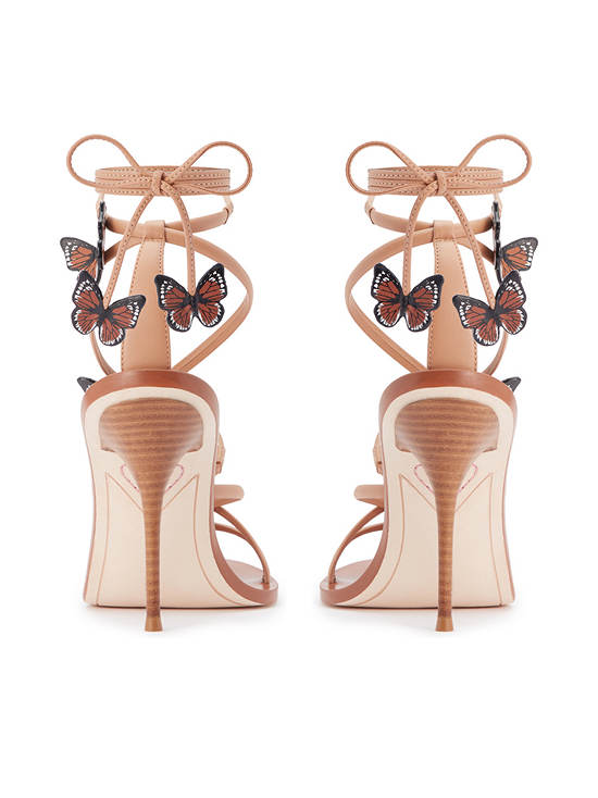 Sophia Webster Sss24019 Vanessa Sandal Caramel