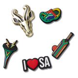 Crocs South African Sports Mix 5 Pack Plugs