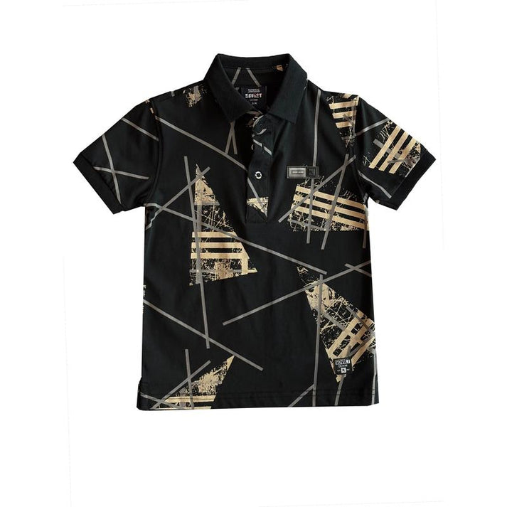 Soviet Mens Spiral Fashion Golfer In Black